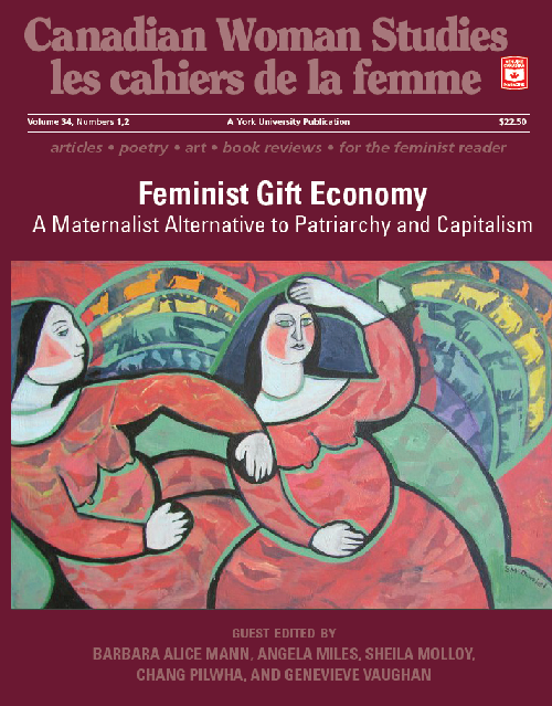 					View Vol. 34 No. 1 - 2 (2020): Feminist Gift Economy
				