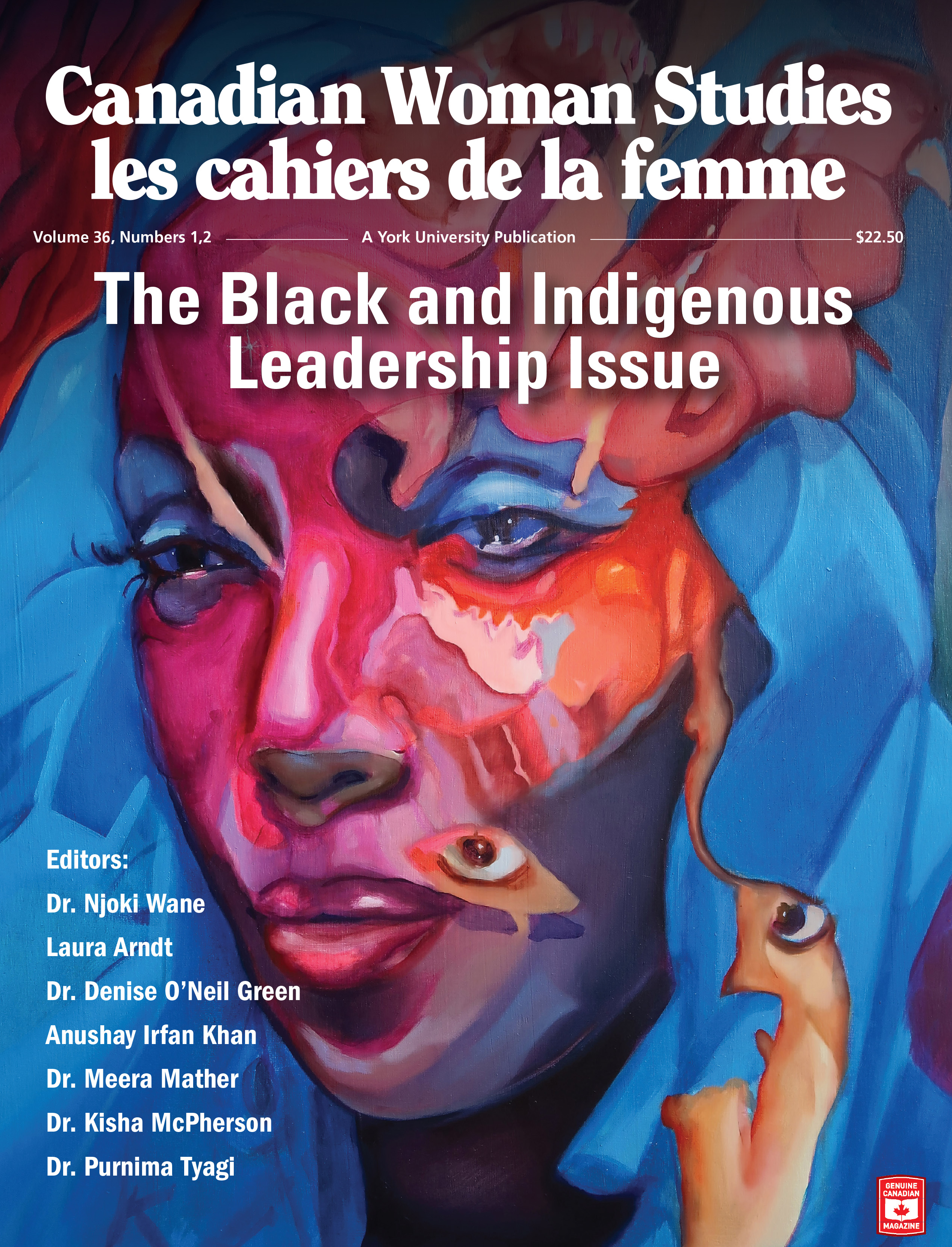 					View Vol. 36 No. 1,2 (2023): The Black and Indigenous Leadership Issue
				